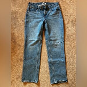 Abercrombie 90s curve love straight jeans